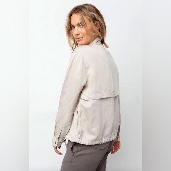 NWT Rails | Collins Military Jacket in Bone Size XXL - Picture 4 of 16